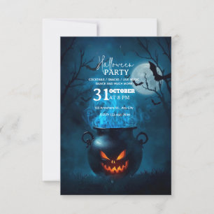 Convite para Festa de Halloween Dark Fantasy - Edi
