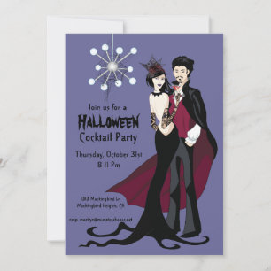 Convite para Festa de Halloween do Mod do Médio S