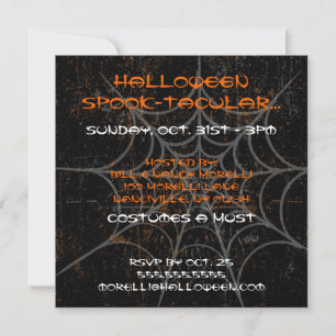 Convite para Festa de Halloween na Web