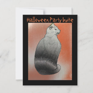 Convite para Festa de Halloween Personalizável de
