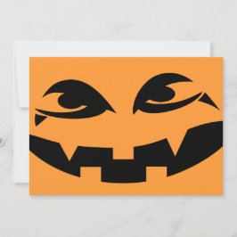 Convite para Festa de Halloween - Vampiro Pumpkin