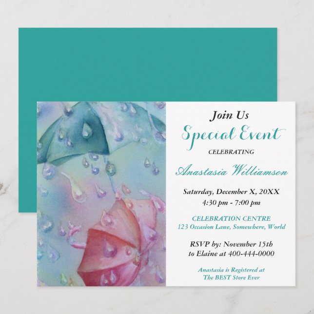 CONVITE PARA FESTA DE HORA DO BANHO (Frente/Verso)