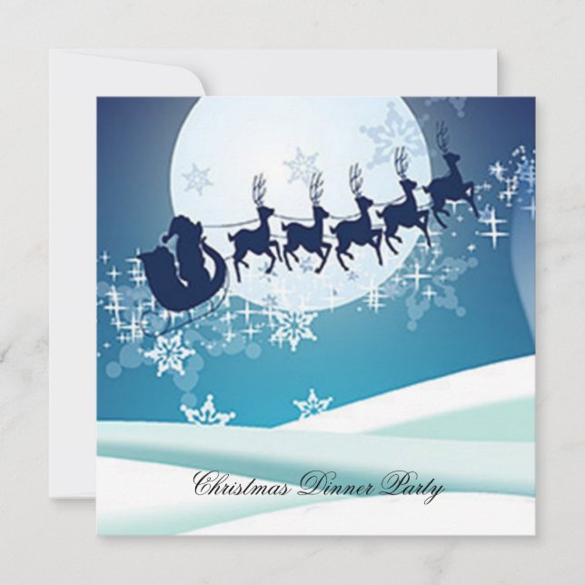 Convite para Festa de Janto de Natal 3 (Frente)