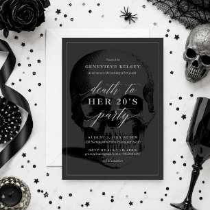 Convite para Festa de Morte aos seus 20 anos