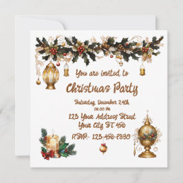 Convite para Festa de Natal