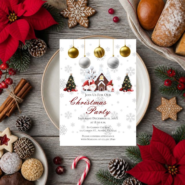 Convite para Festa de Natal (Criador carregado)
