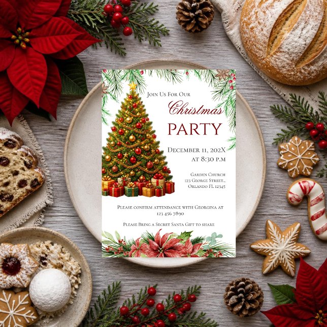 Convite para Festa de Natal (Criador carregado)