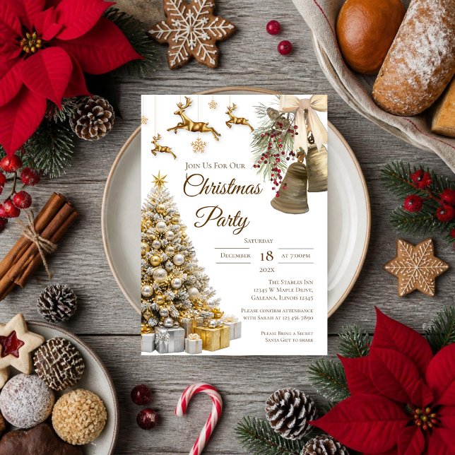 Convite para Festa de Natal (Criador carregado)