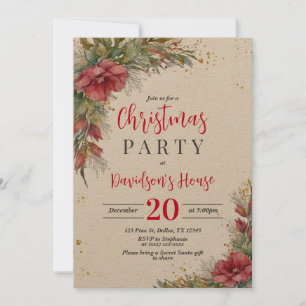 Convite para Festa de Natal