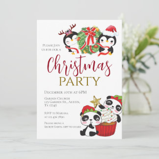 Convite para Festa de Natal