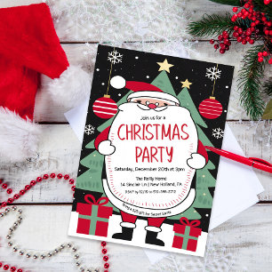 Convite para Festa de Natal de Santa