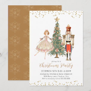 Convite para Festa de Natal do Quebra-Nozes