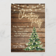 Convite para Festa de Natal em Casa de Campo