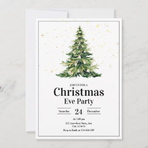 Convite para Festa de Natal, Jantar de Festa de Fi