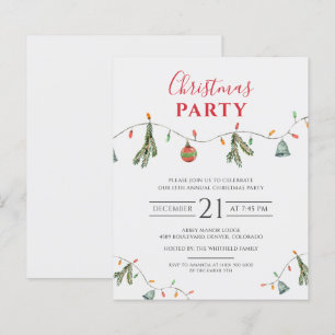 Convite para Festa de Natal no Escritório com Orça