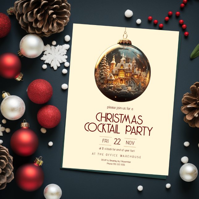 Convite para Festa de Natal no Escritório Golden B (Criador carregado)