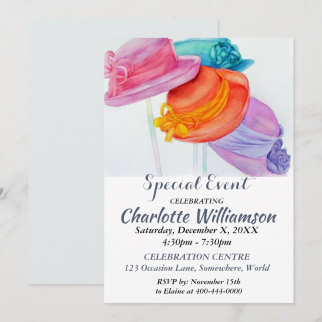 CONVITE PARA FESTA DE NOITE DAS MENINAS (Frente/Verso)