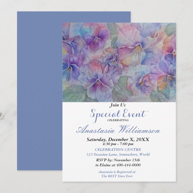 CONVITE PARA FESTA DE NOIVADO (Frente/Verso)