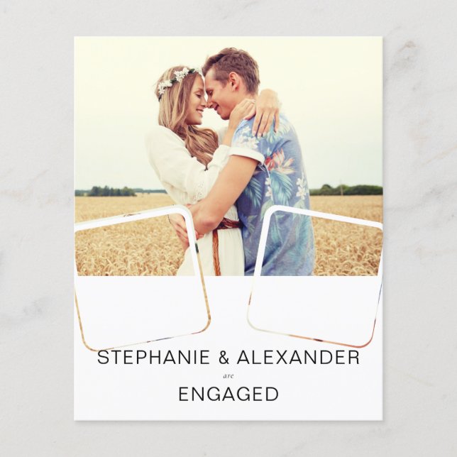 Convite para Festa de noivado de Fotografias Moder (Frente)