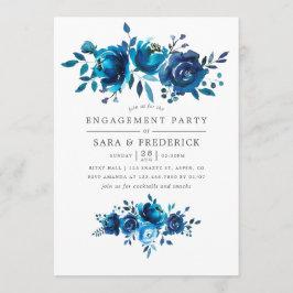 Convite para Festa de noivado de marinho e de bran