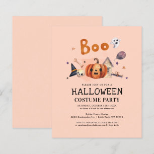 Convite para Festa de Outono de Halloween