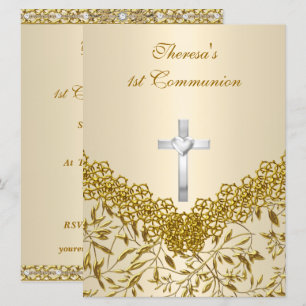 Convite para Festa de Primeira Comunhão