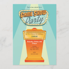 Convite para Festa de Programa de TV