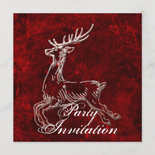 Convite para Festa de Rena