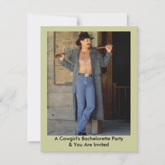 Convite para festa de solteira de Bachelorette (Frente)