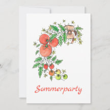 Convite para Festa de Verão