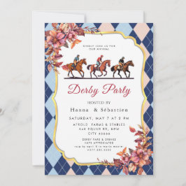Convite para Festa do Derby
