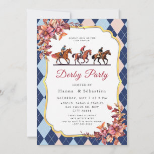 Convite para Festa do Derby