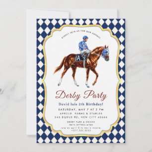 Convite para Festa do Derby