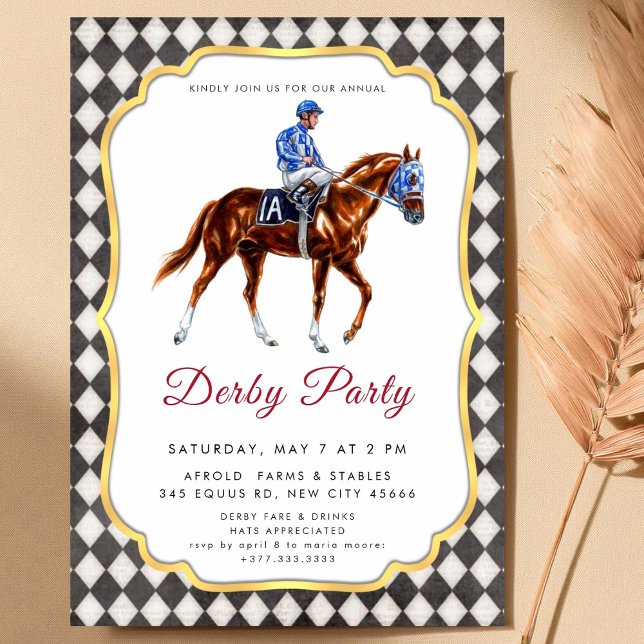 Convite para Festa do Derby (Criador carregado)