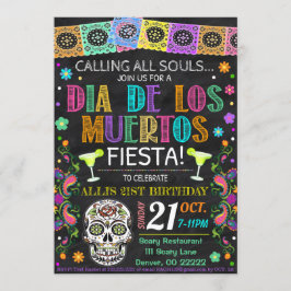 Convite para Festa do Dia dos Mortos
