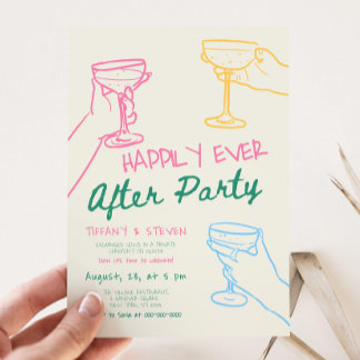 Convite para Festa Felizes para Sempre, Recepção P