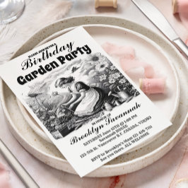 Convite para Festa no Jardim dos Murmúrios dos Jar