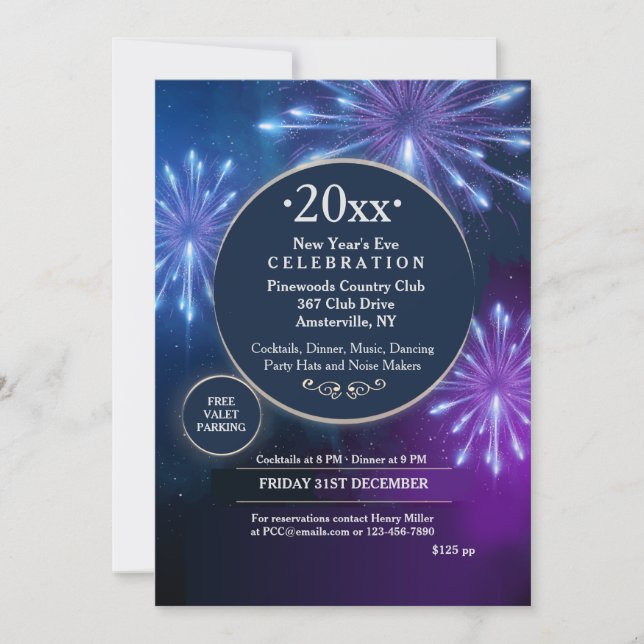 Convite para Festa Toda a Noite (Frente)