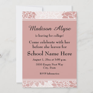 Convite para Festa Universitária de Folha Branca 