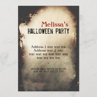 Convite para festa Vintage Halloween