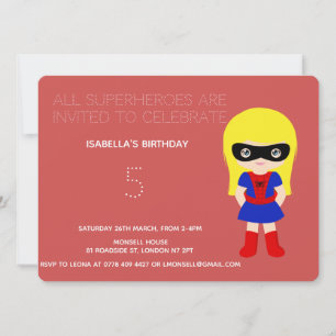 Convite para Festas de aniversario de meninas de S
