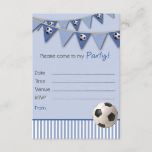 Convite para festas de aniversário de rapazes