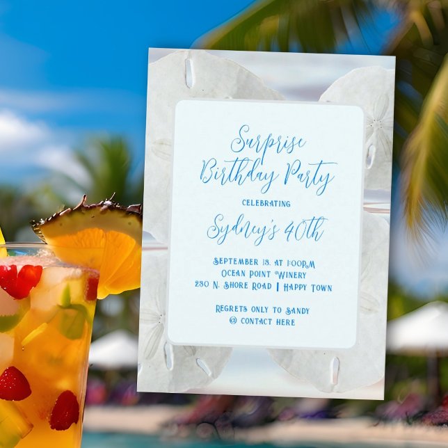 Convite para festas de aniversário e dólares (Criador carregado)