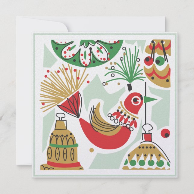 Convite para Festas de Férias Retroativas (Frente)