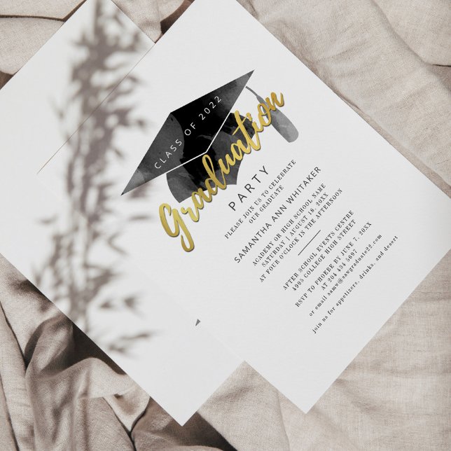 Convite para Festas de formatura Classe de Formand (Criador carregado)