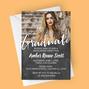 Convite para Festas de formatura de quadro