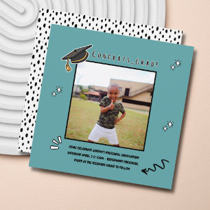 Convite para Festas de formatura do infantário pré