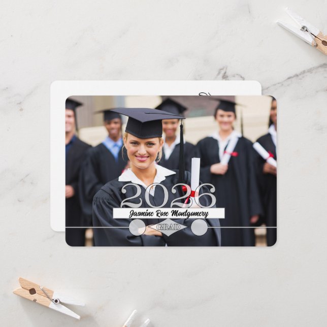 Convite para Festas de formatura HORZ Photo 2025 (Frente/Verso In Situ)