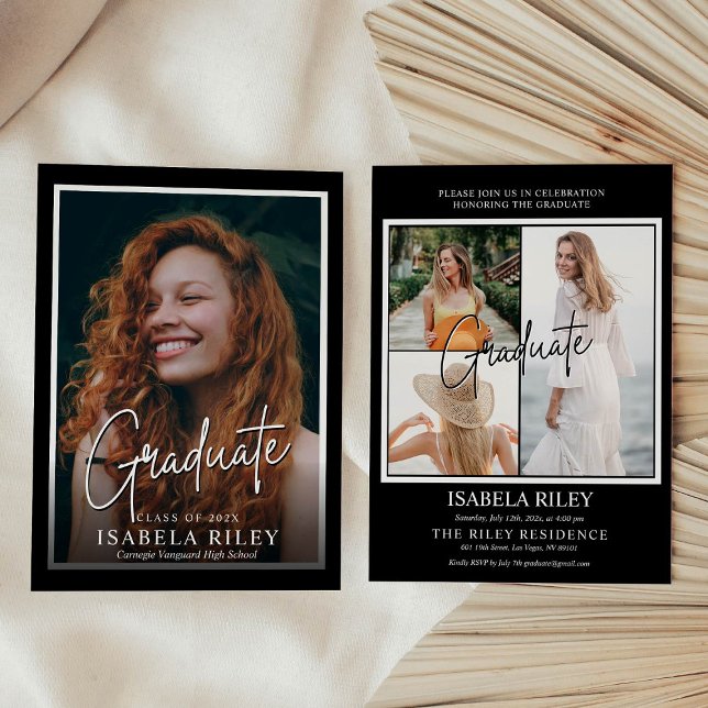 Convite para Festas de formatura Moderna (Criador carregado)