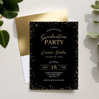 Convite para Festas de formatura Moderna Glitz